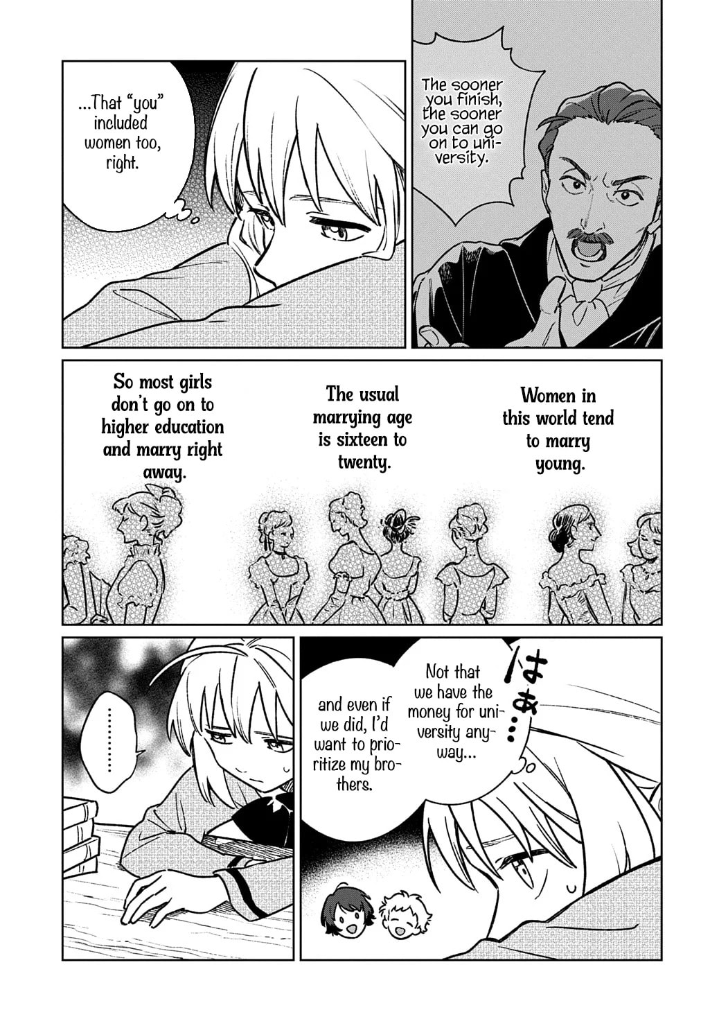 Reborn in Another World, All I Know is Daily-Life Spells. Chapter 4 page 18 - 