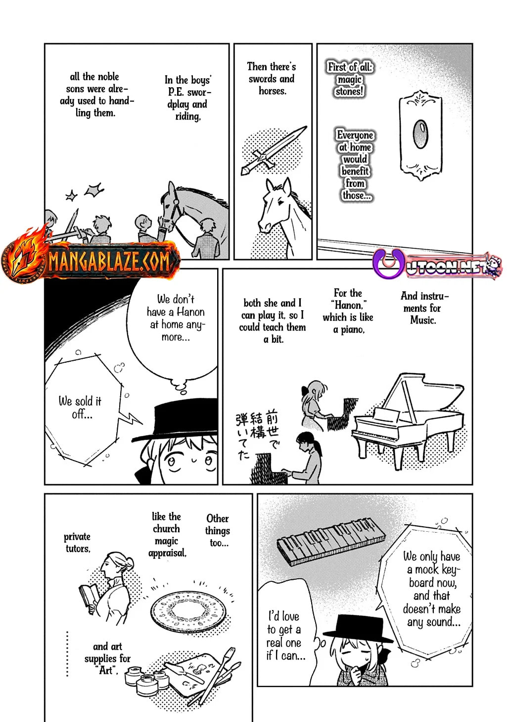 Reborn in Another World, All I Know is Daily-Life Spells. Chapter 4 page 22 - 