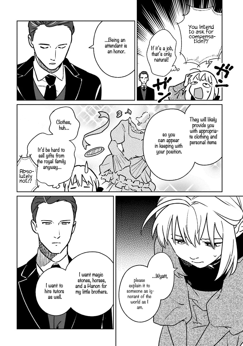 Reborn in Another World, All I Know is Daily-Life Spells. Chapter 4 page 35 - 