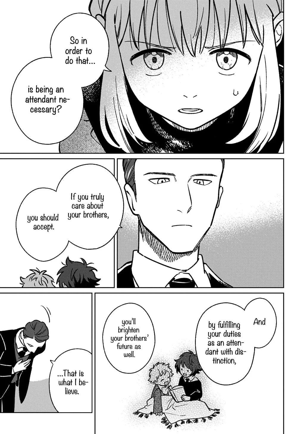 Reborn in Another World, All I Know is Daily-Life Spells. Chapter 4 page 36 - 