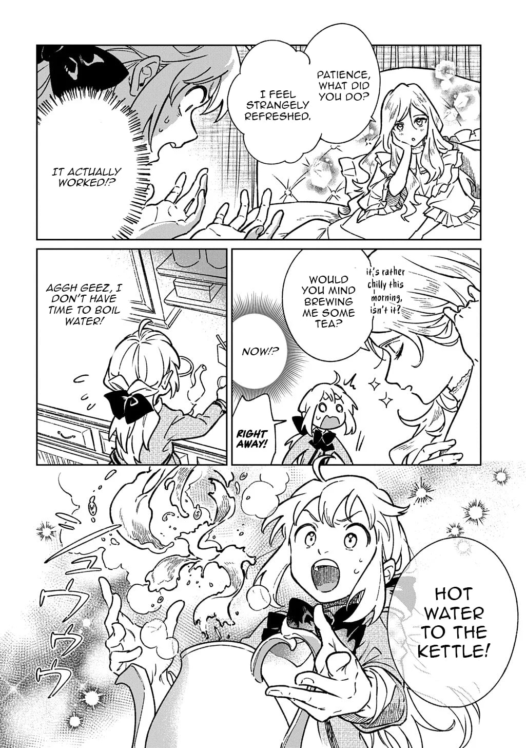 Reborn in Another World, All I Know is Daily-Life Spells. Chapter 5.1 page 15 - 