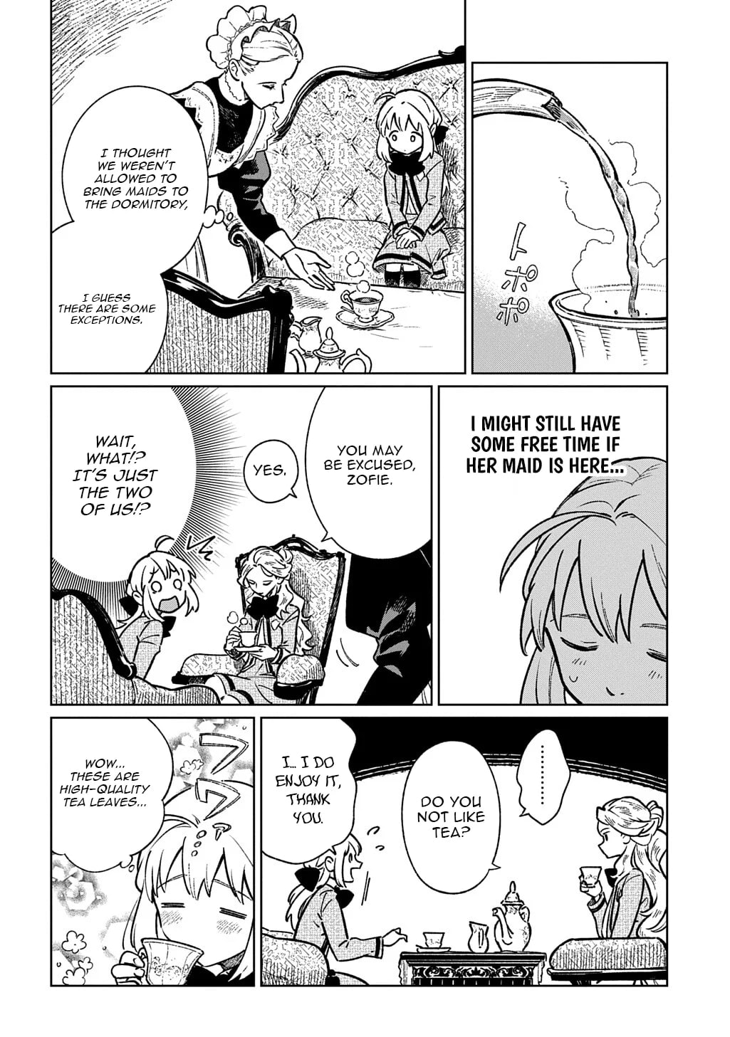 Reborn in Another World, All I Know is Daily-Life Spells. Chapter 5.1 page 3 - 