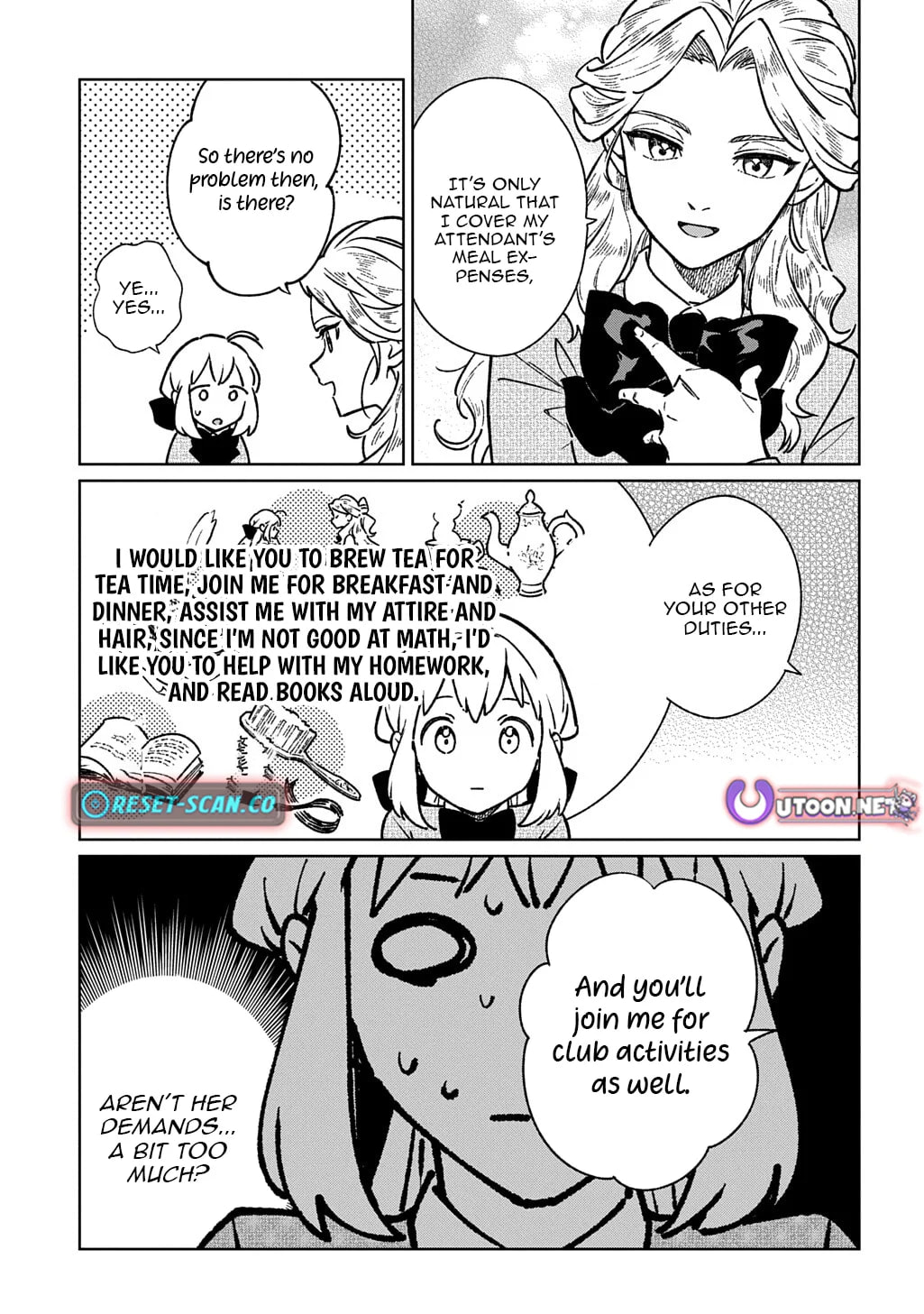 Reborn in Another World, All I Know is Daily-Life Spells. Chapter 5.1 page 6 - 