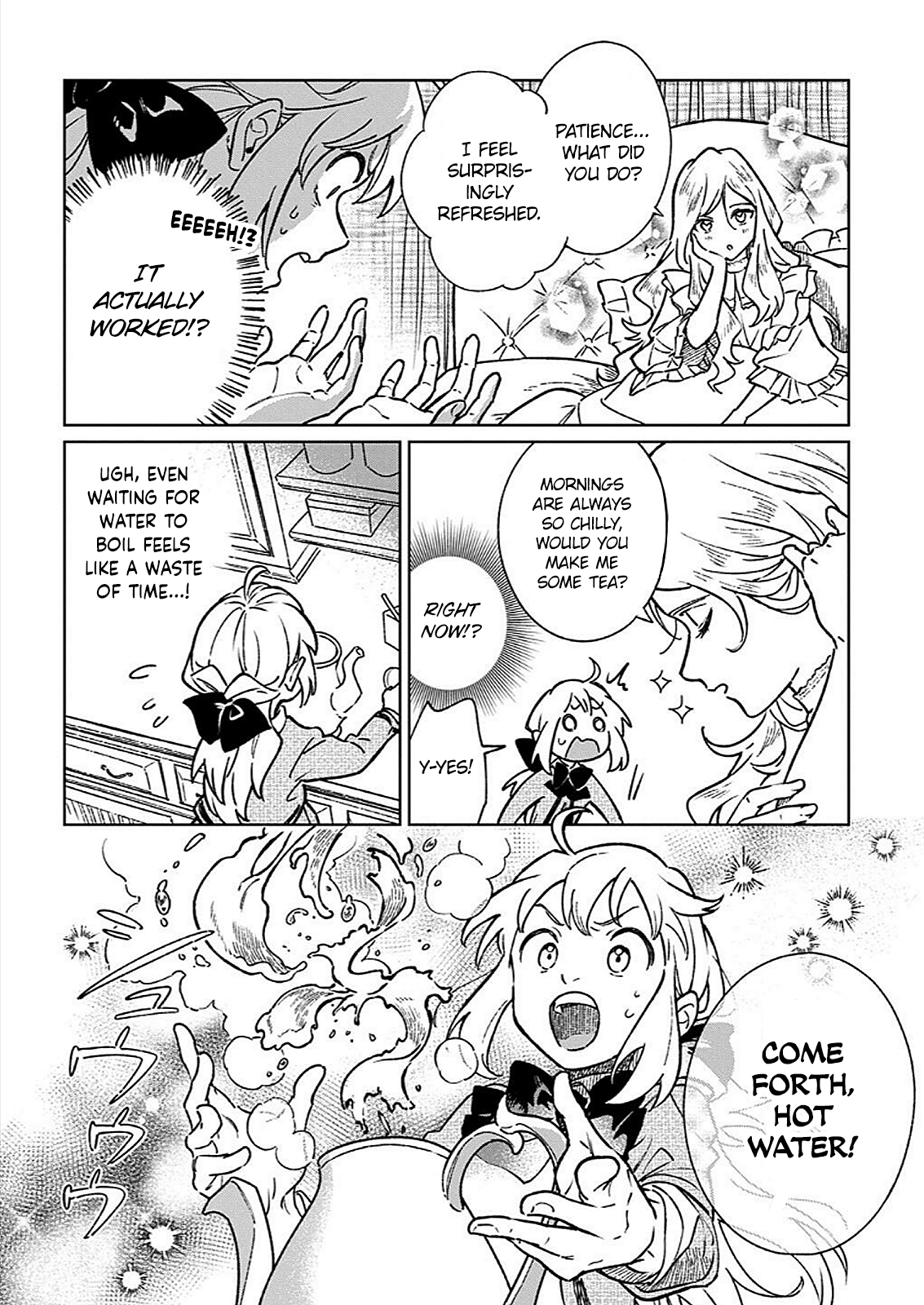 Reborn in Another World, All I Know is Daily-Life Spells. Chapter 5 page 14 - 