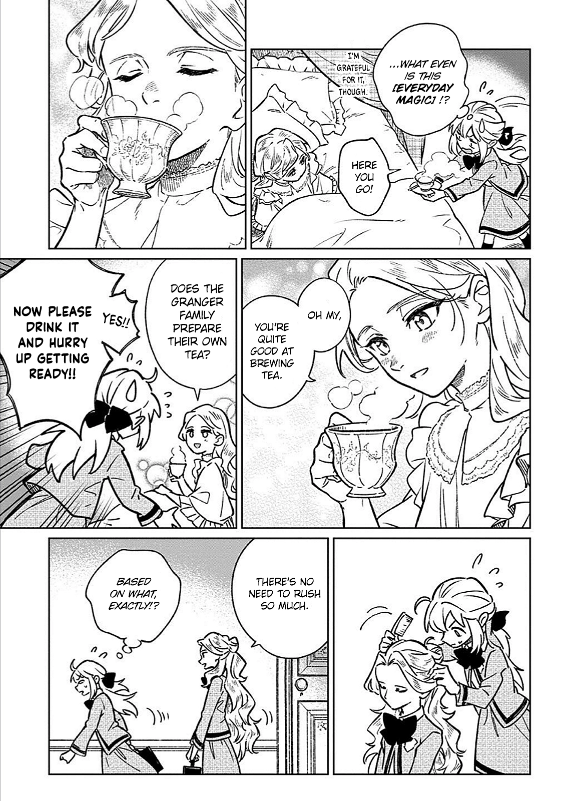 Reborn in Another World, All I Know is Daily-Life Spells. Chapter 5 page 15 - 