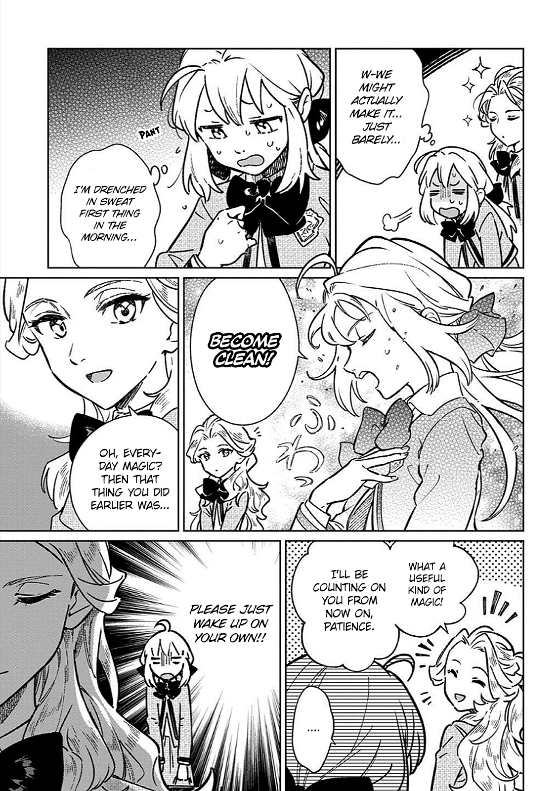 Reborn in Another World, All I Know is Daily-Life Spells. Chapter 5 page 17 - 
