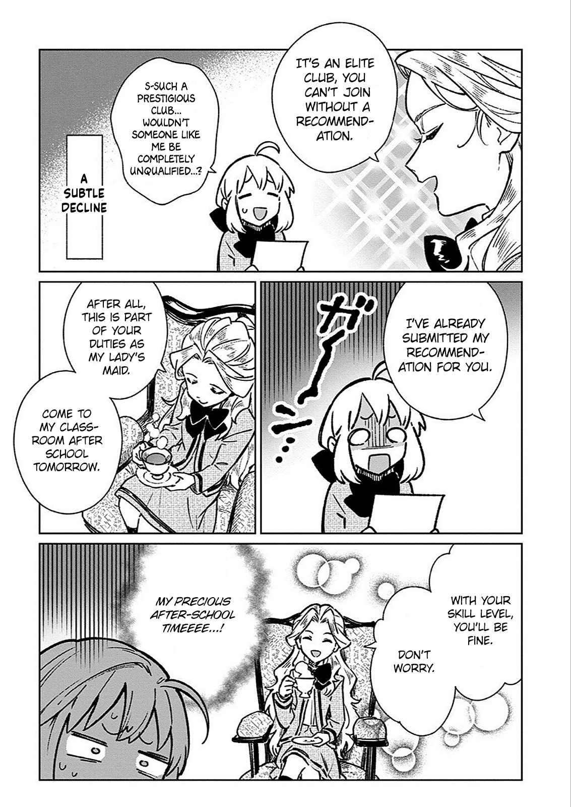 Reborn in Another World, All I Know is Daily-Life Spells. Chapter 5 page 34 - 