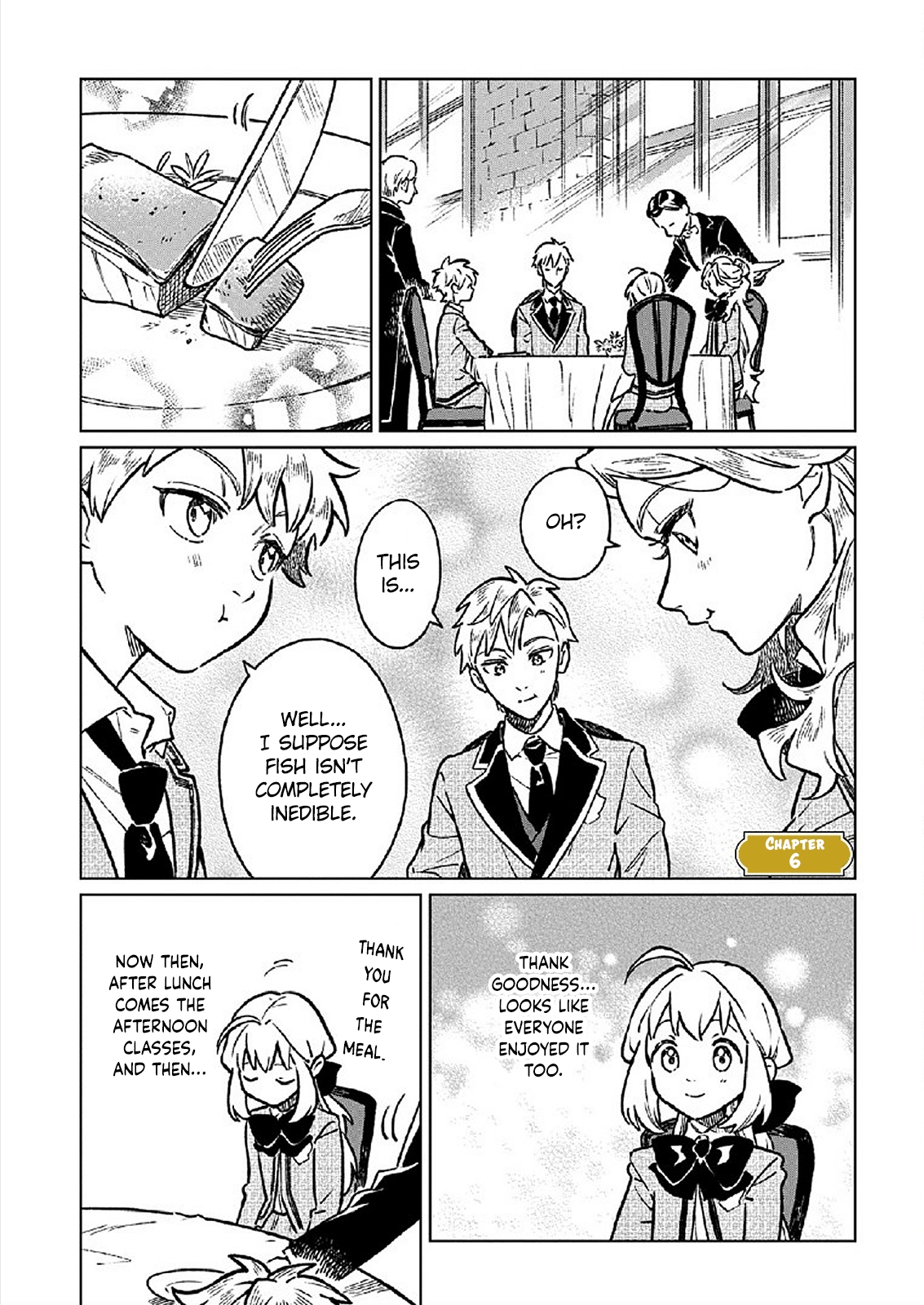 Reborn in Another World, All I Know is Daily-Life Spells. Chapter 6 page 1 - 