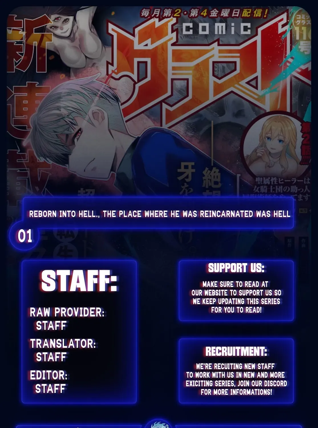 Reborn into hell., The Place Where He Was Reincarnated Was Hell Chapter 1 page 1 - 