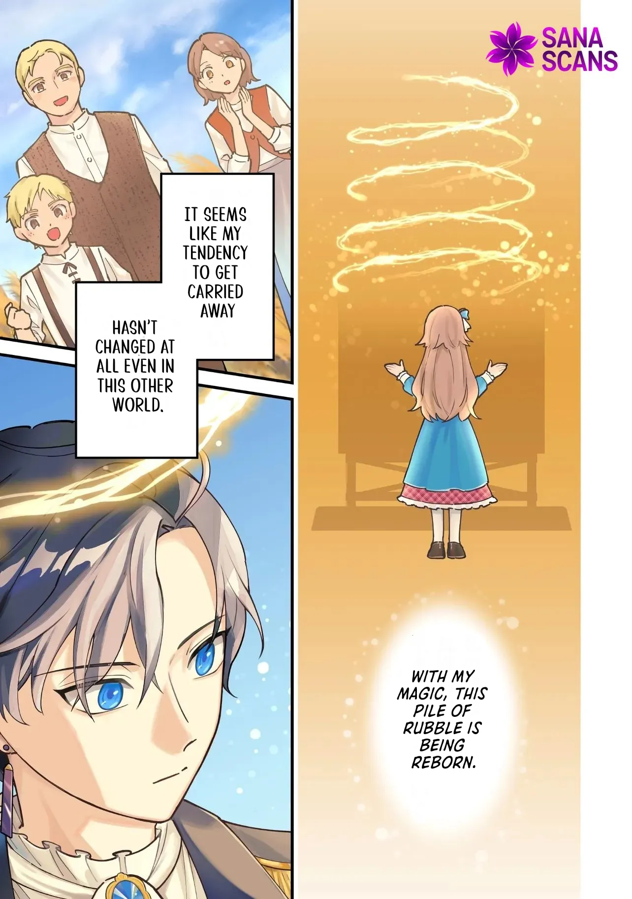 Reborn Young Countess Using Magic to Develop Her Lands Chapter 1 page 1 - 