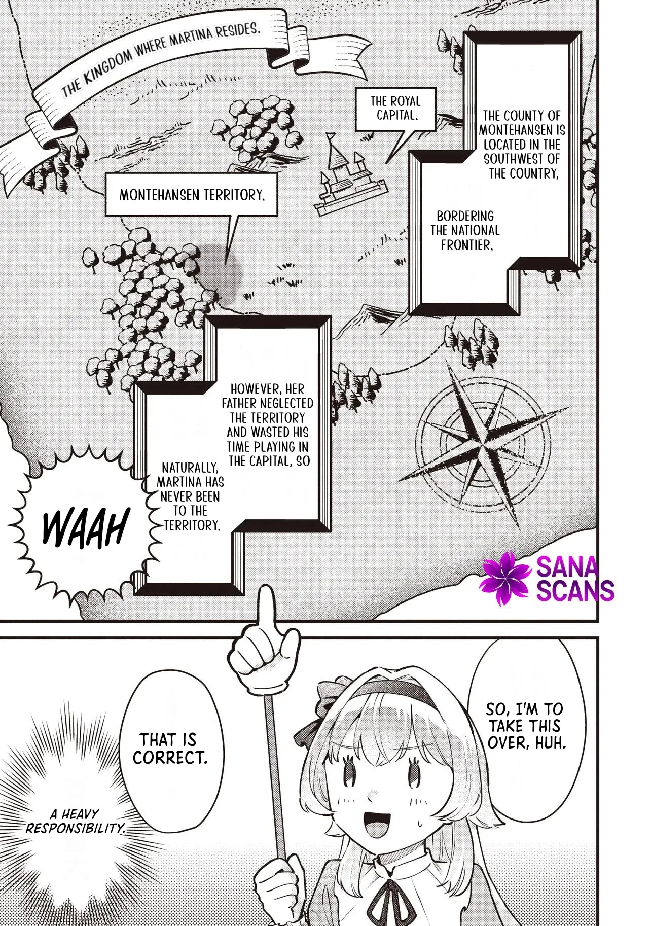 Reborn Young Countess Using Magic to Develop Her Lands Chapter 2 page 1 - 
