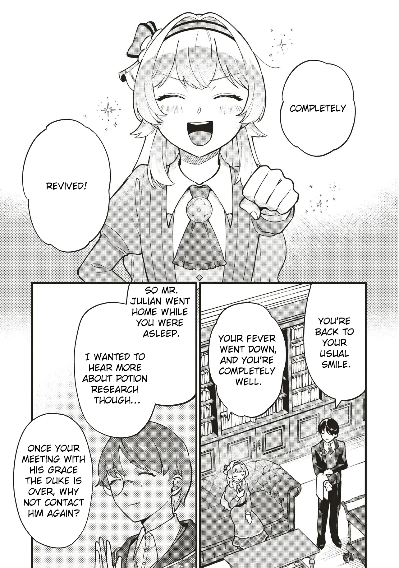 Reborn Young Countess Using Magic to Develop Her Lands Chapter 7 page 1 - 