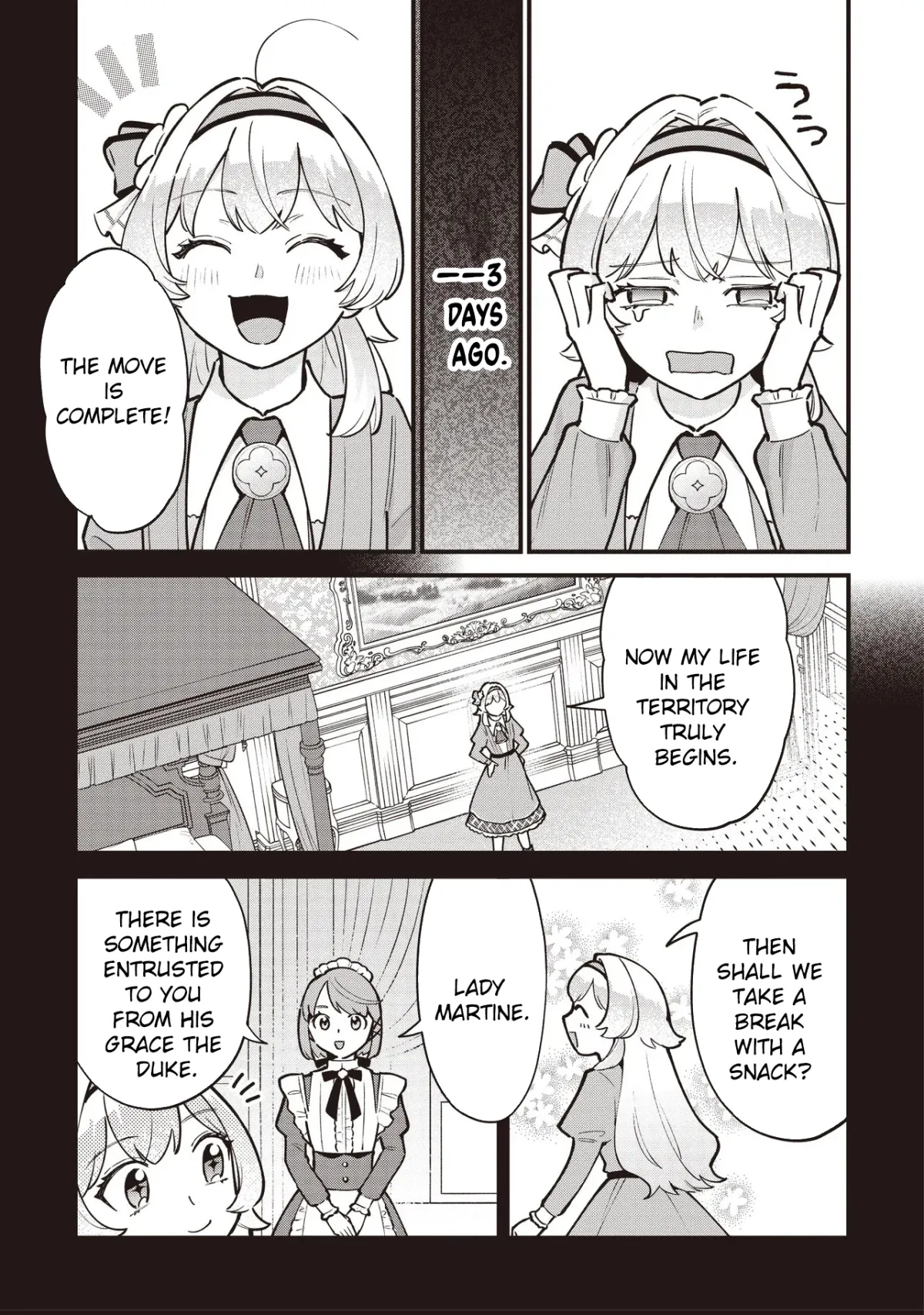 Reborn Young Countess Using Magic to Develop Her Lands Chapter 8 page 13 - 