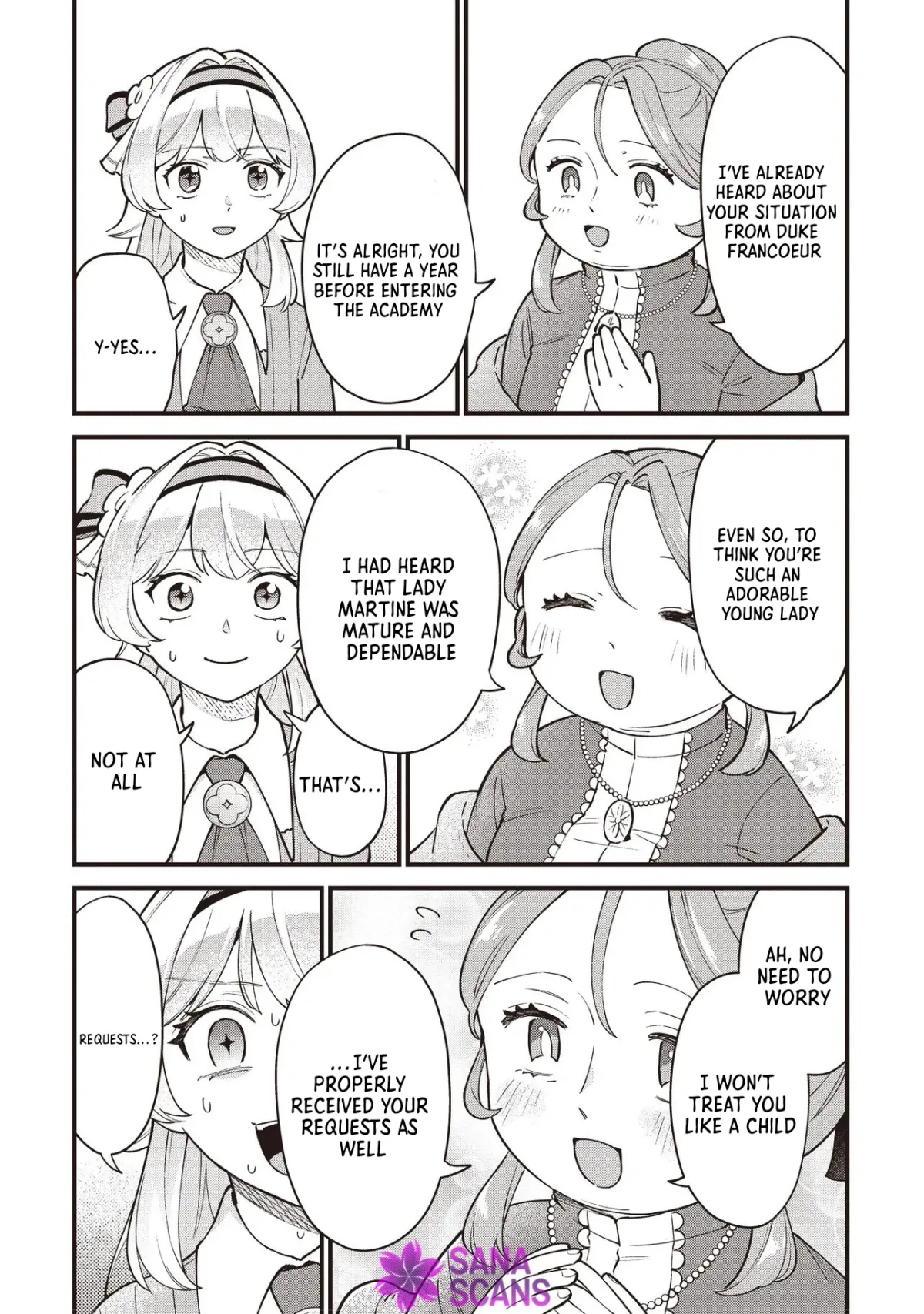 Reborn Young Countess Using Magic to Develop Her Lands Chapter 9 page 9 - 