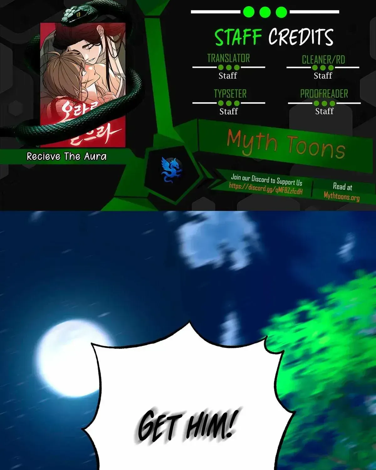 Receive the Aura Chapter 1.2 page 1 - 
