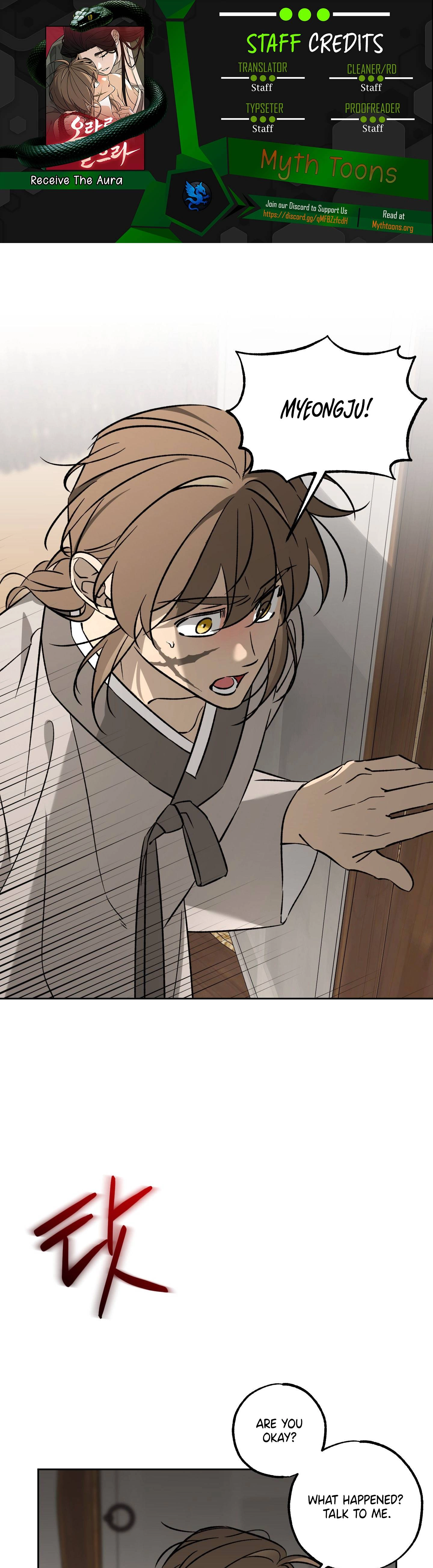 Receive the Aura Chapter 10 page 1 - 
