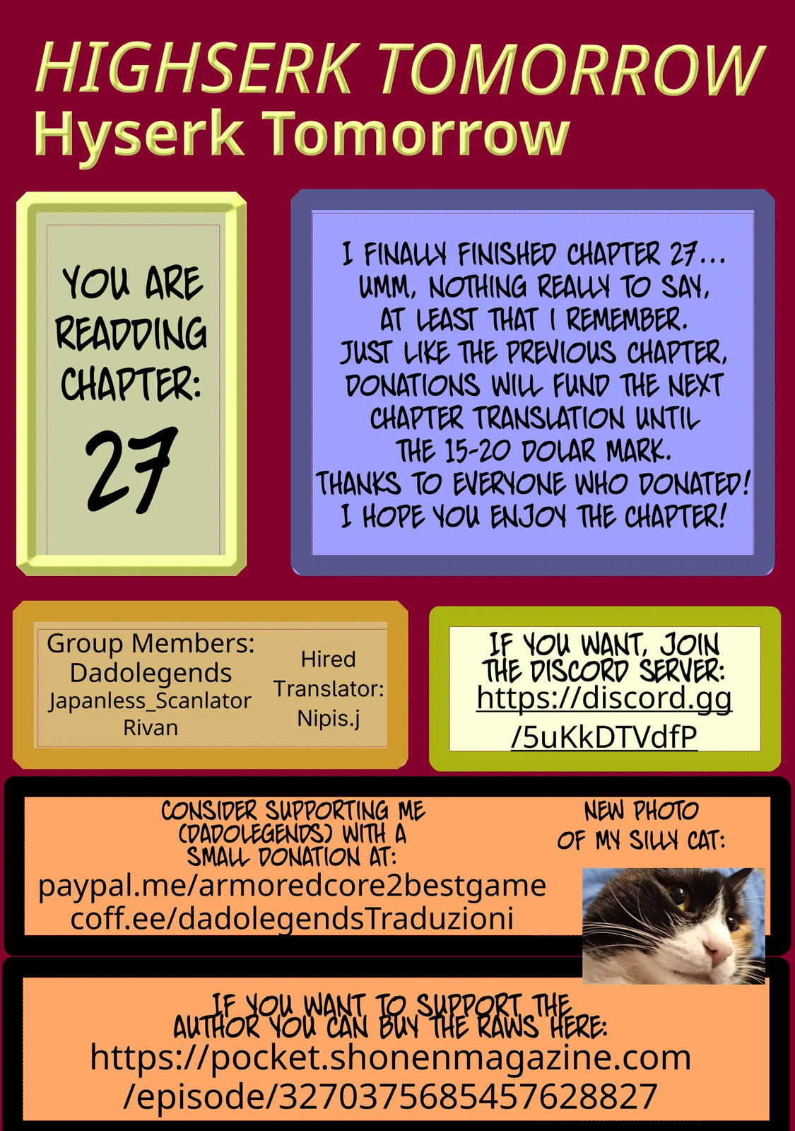 Record of Highserk War Chapter 27 page 1 - 