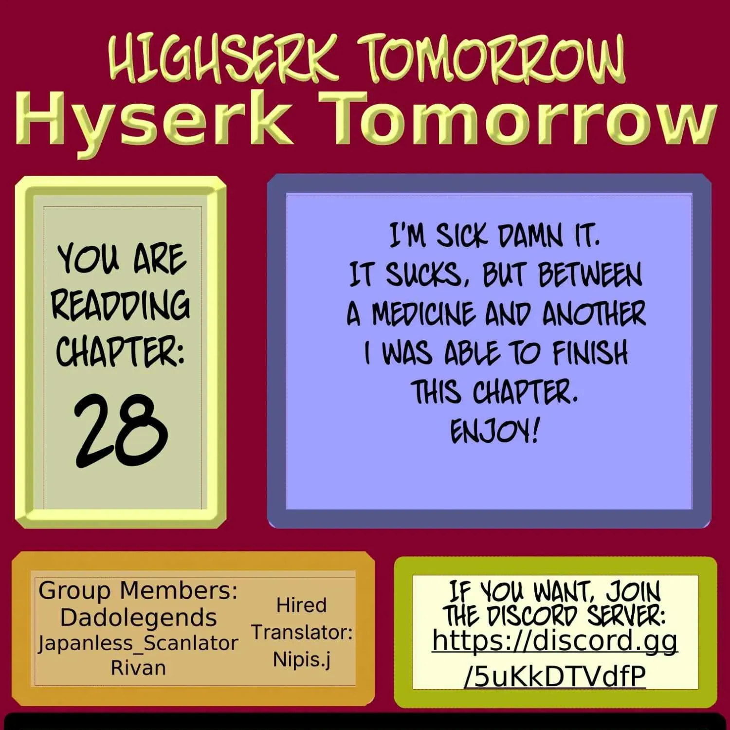 Record of Highserk War Chapter 28 page 1 - 