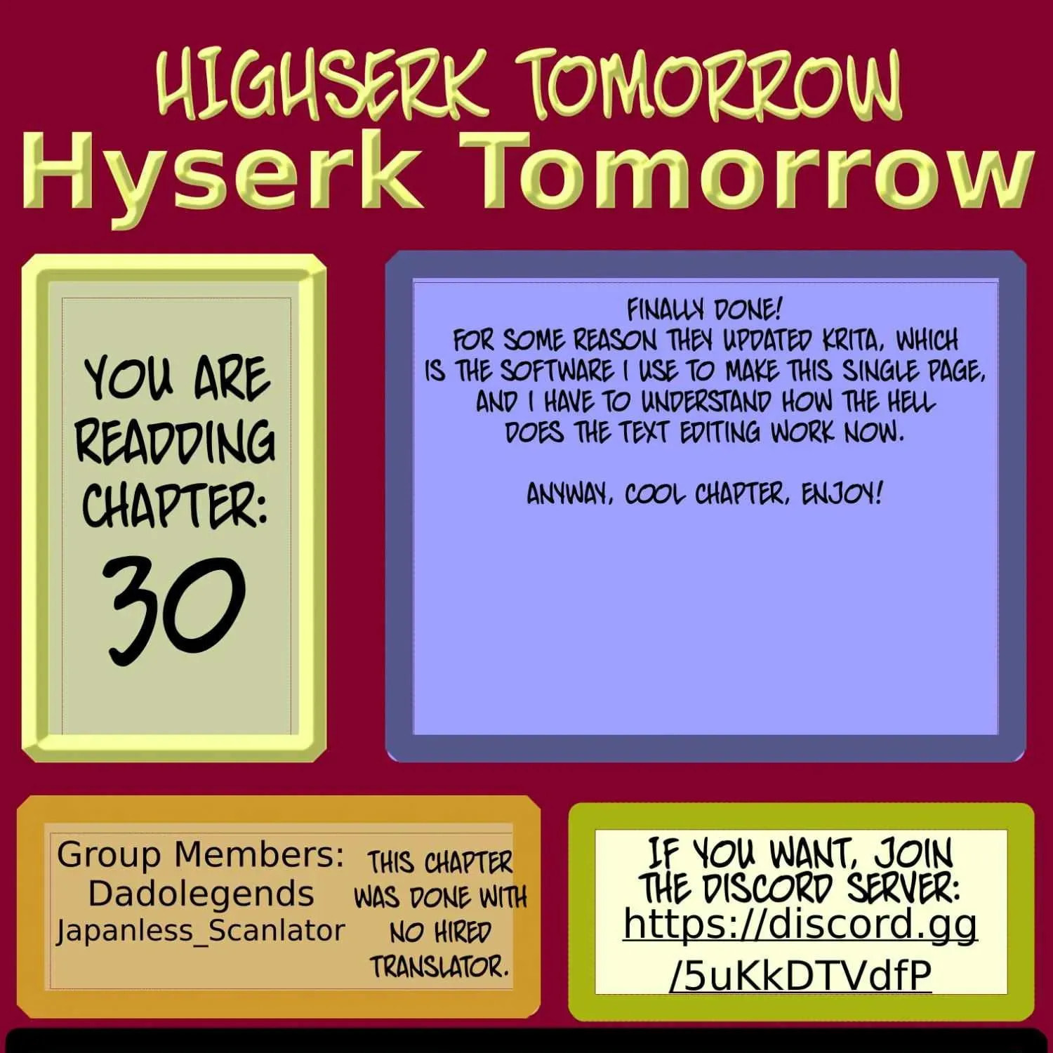 Record of Highserk War Chapter 30 page 1 - 