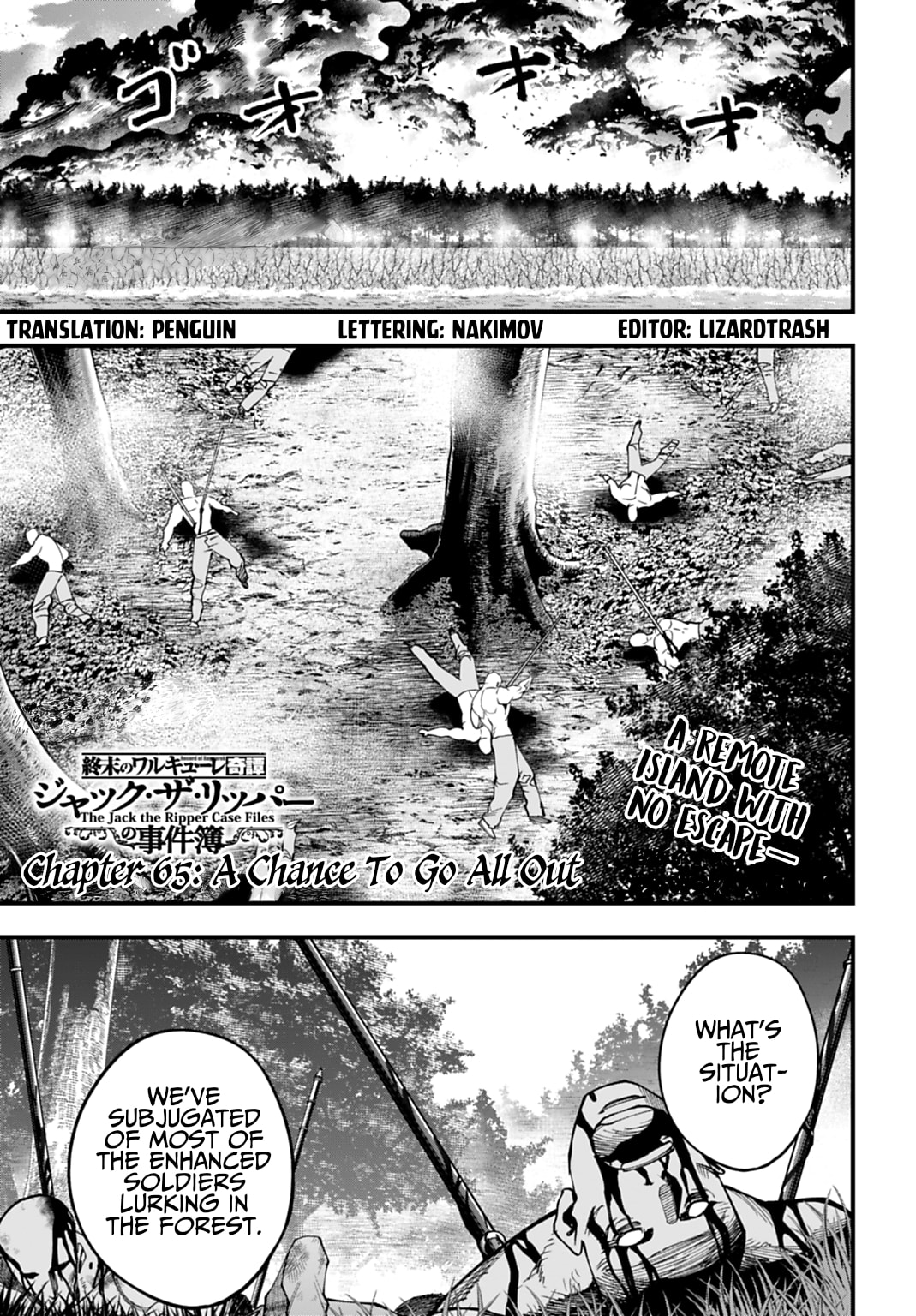 Record of Ragnarok: Jack the Ripper Case Files Chapter 65 page 1 - 