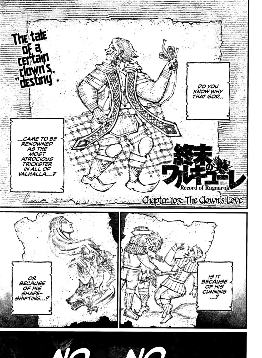 Record of Ragnarok Chapter 103 page 1 - 