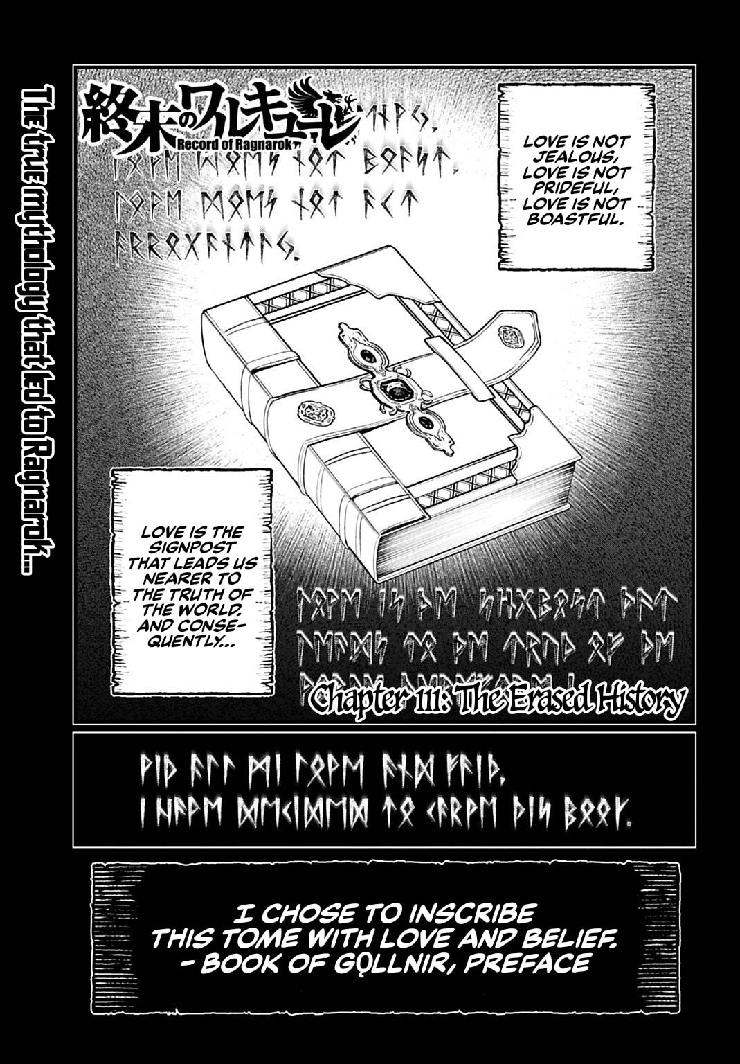 Record of Ragnarok Chapter 111 page 1 - 