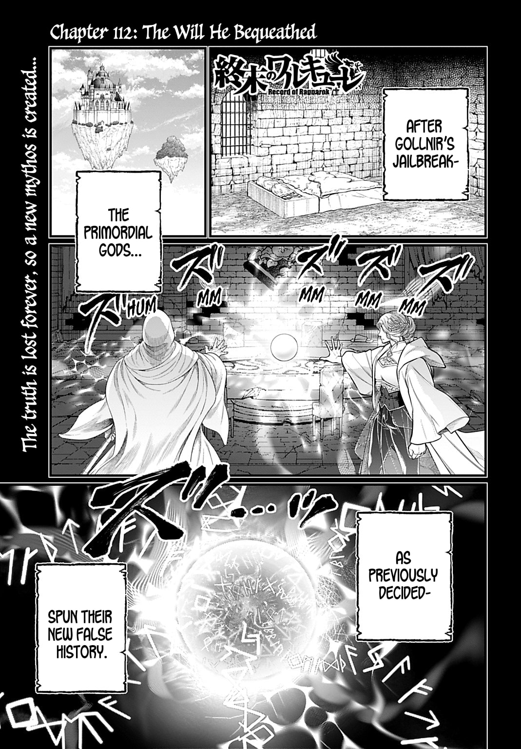 Record of Ragnarok Chapter 112 page 1 - 
