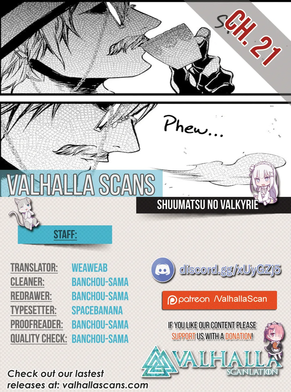 Record of Ragnarok Chapter 21.1 page 1 - 