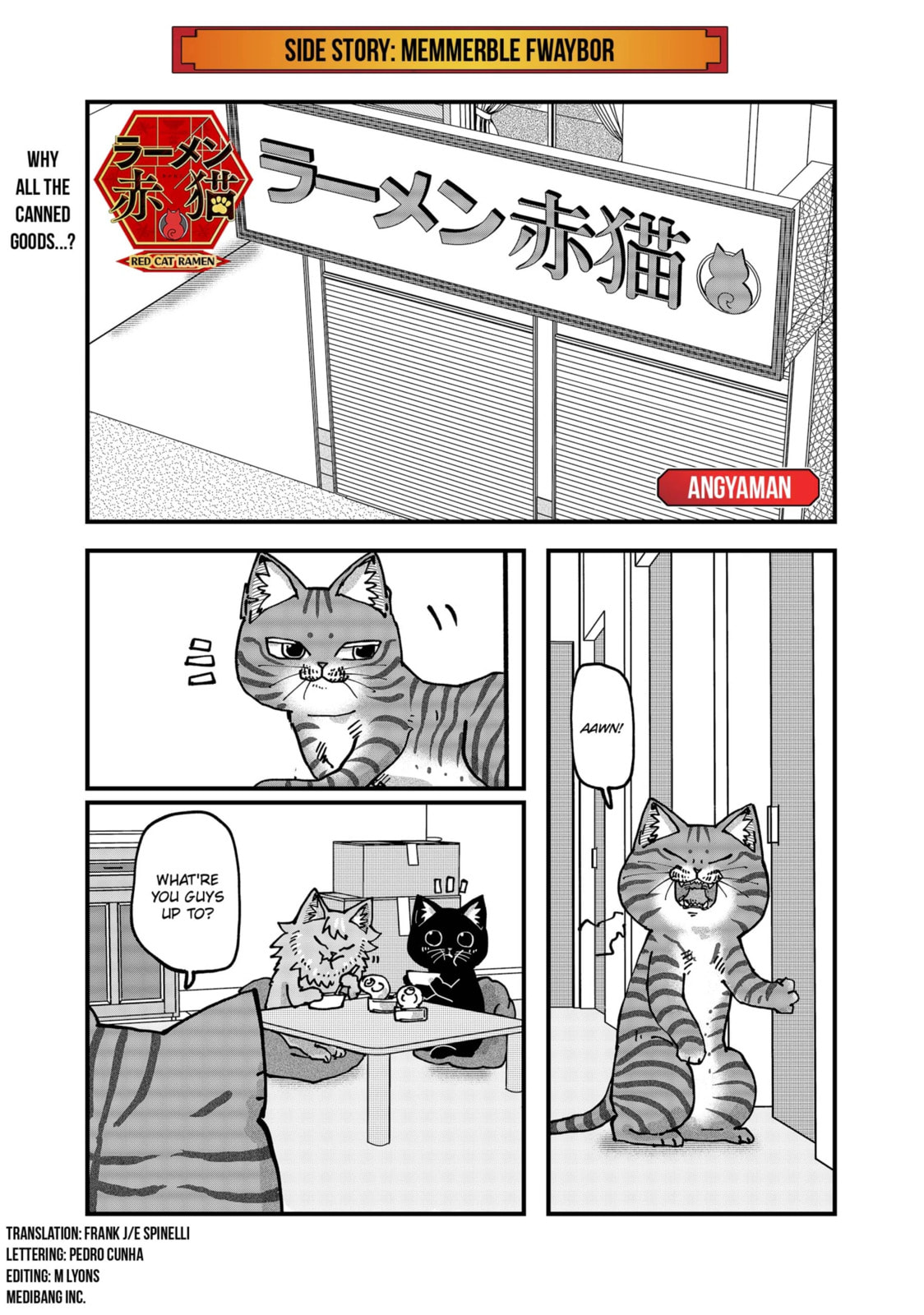Red Cat Ramen Chapter 115.2 page 1 - 