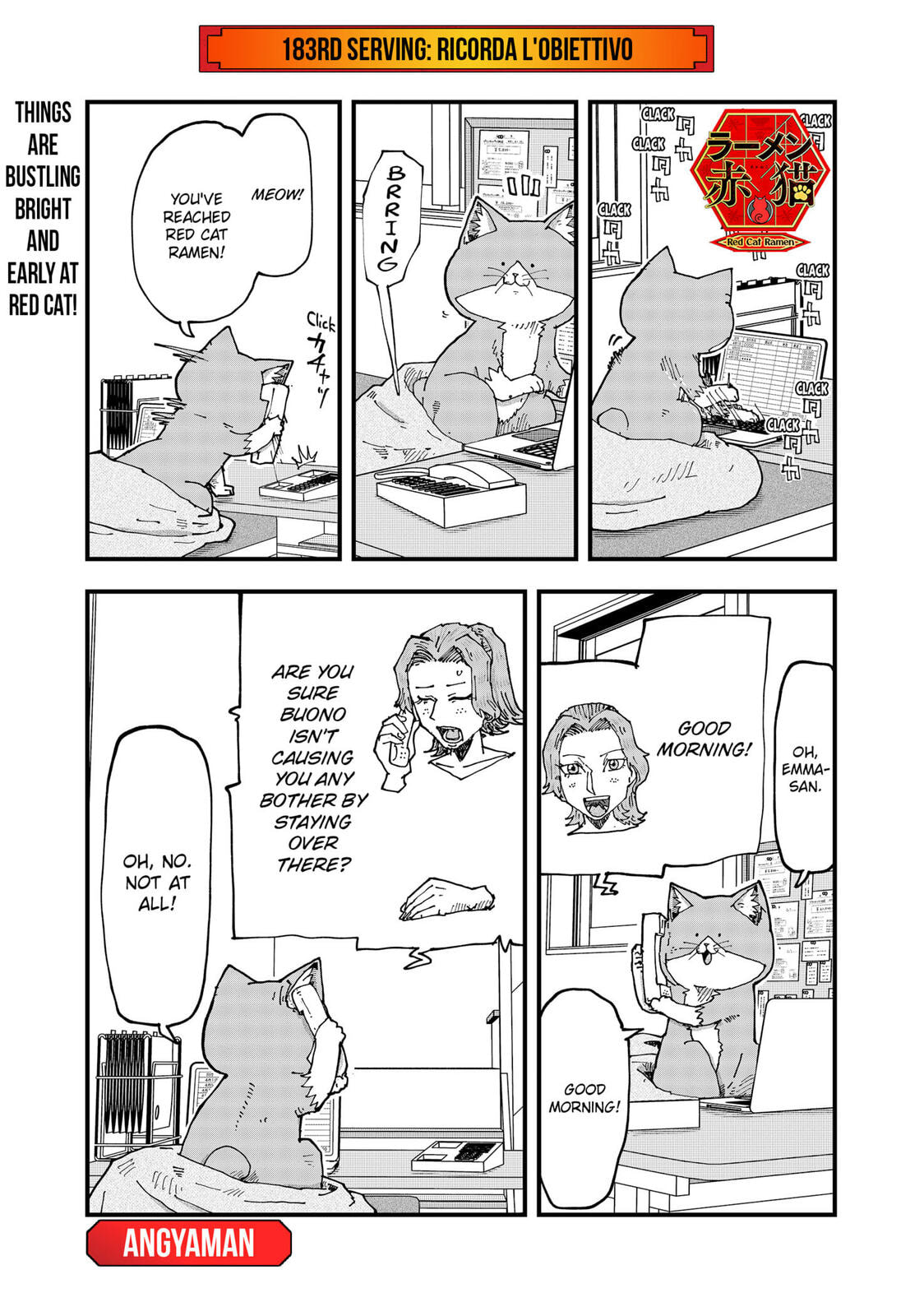 Red Cat Ramen Chapter 183 page 1 - 