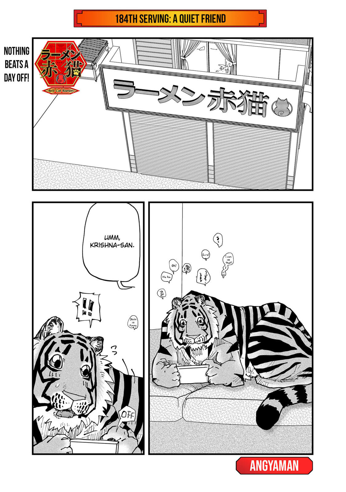 Red Cat Ramen Chapter 184 page 1 - 