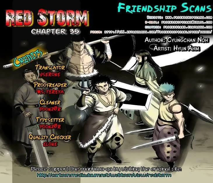 Red Storm Chapter 35 page 1 - 
