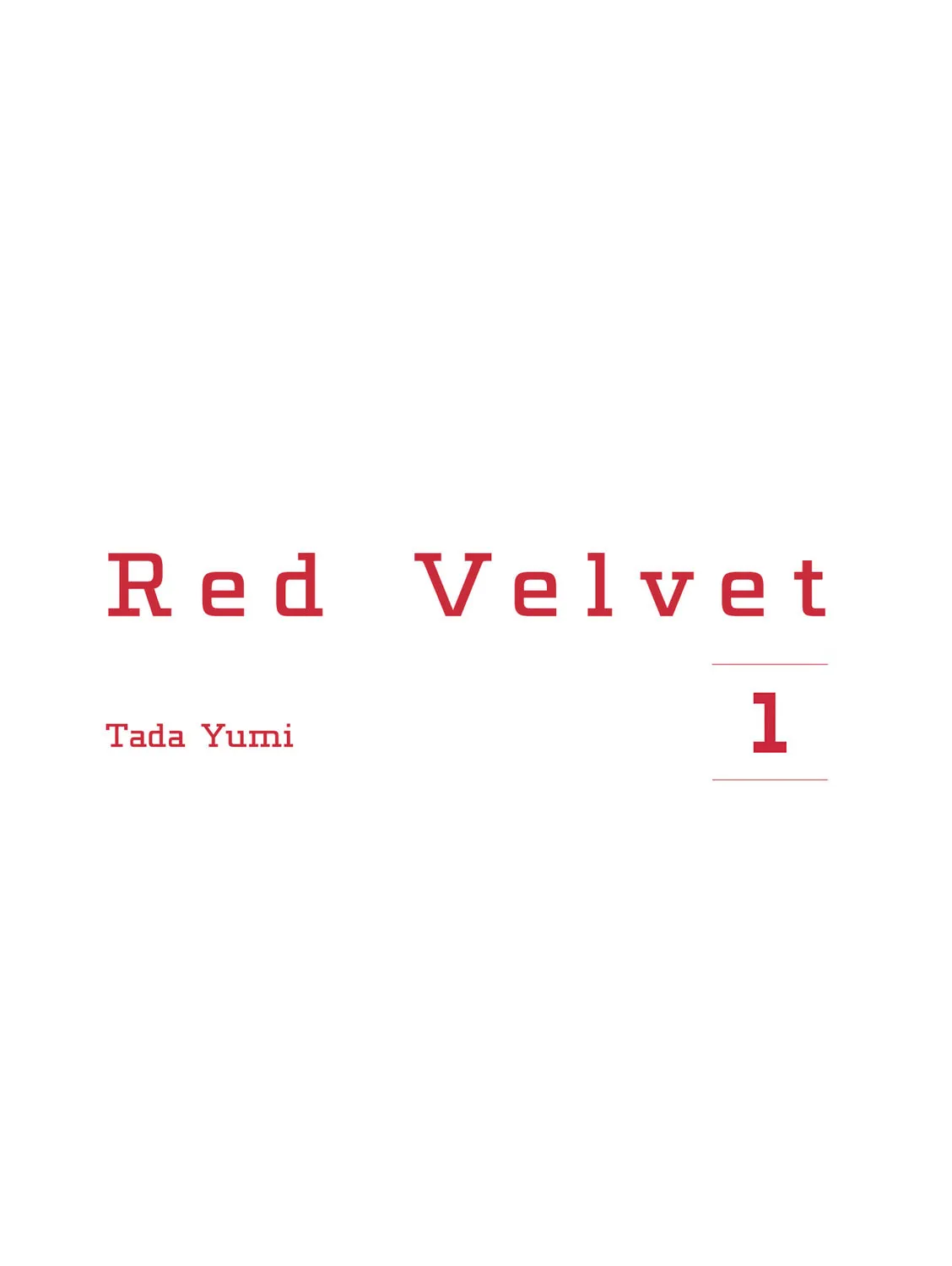 Red Velvet Chapter 1 page 6 - 