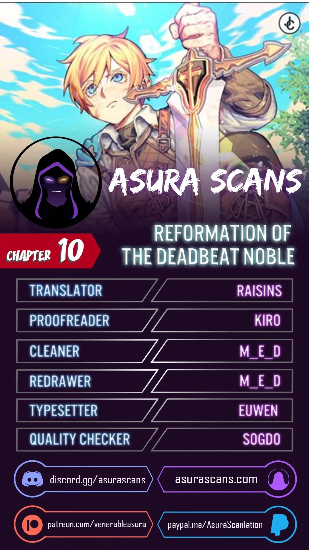 Reformation of the Deadbeat Noble Chapter 10 page 1 - 