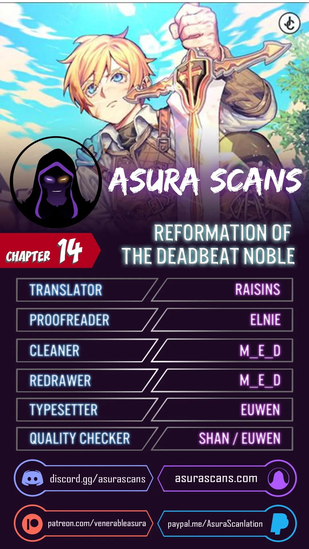 Reformation of the Deadbeat Noble Chapter 14 page 1 - 