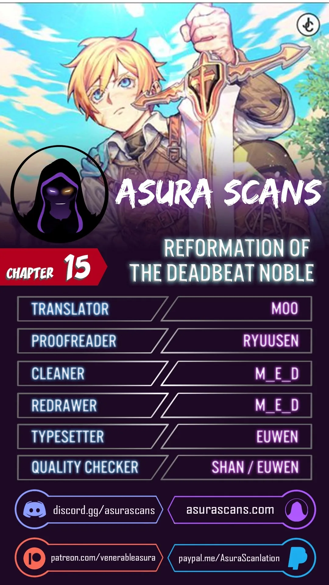 Reformation of the Deadbeat Noble Chapter 15 page 1 - 