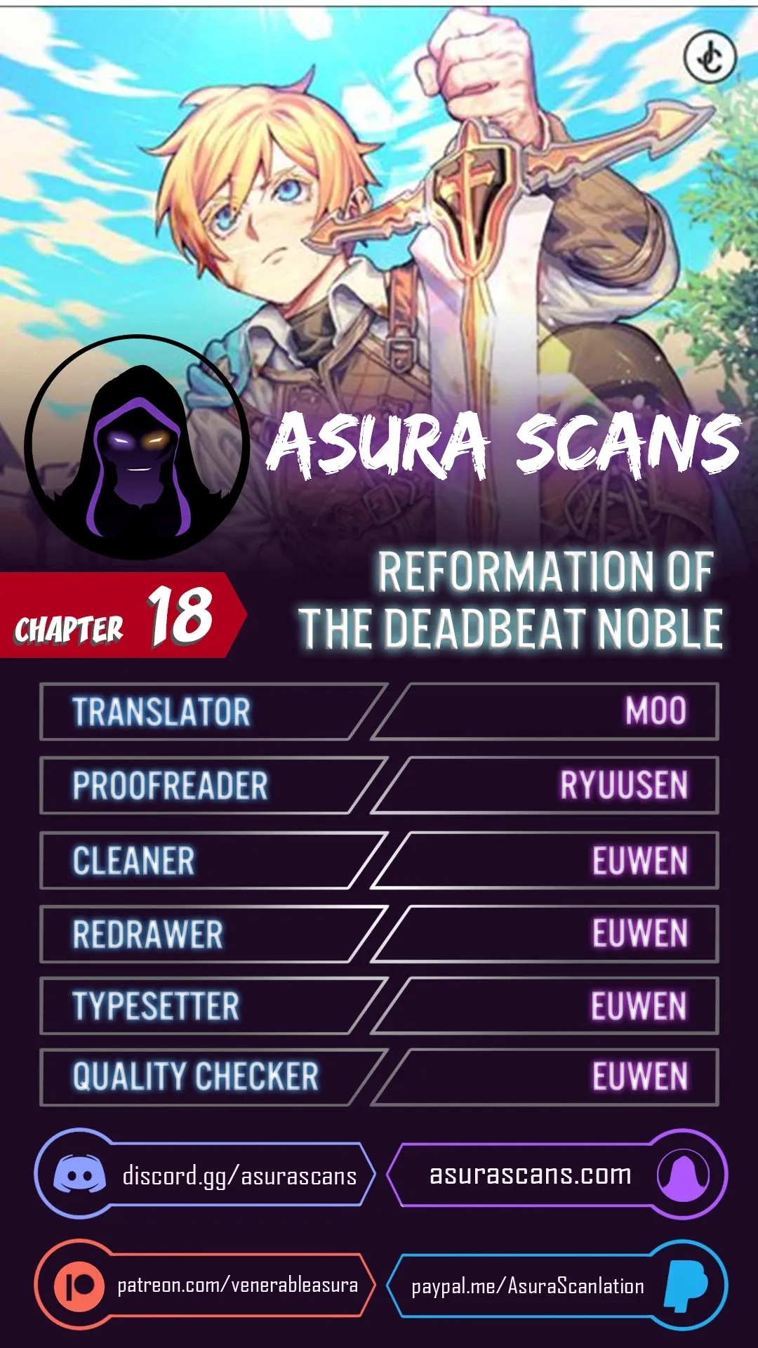 Reformation of the Deadbeat Noble Chapter 18 page 1 - 