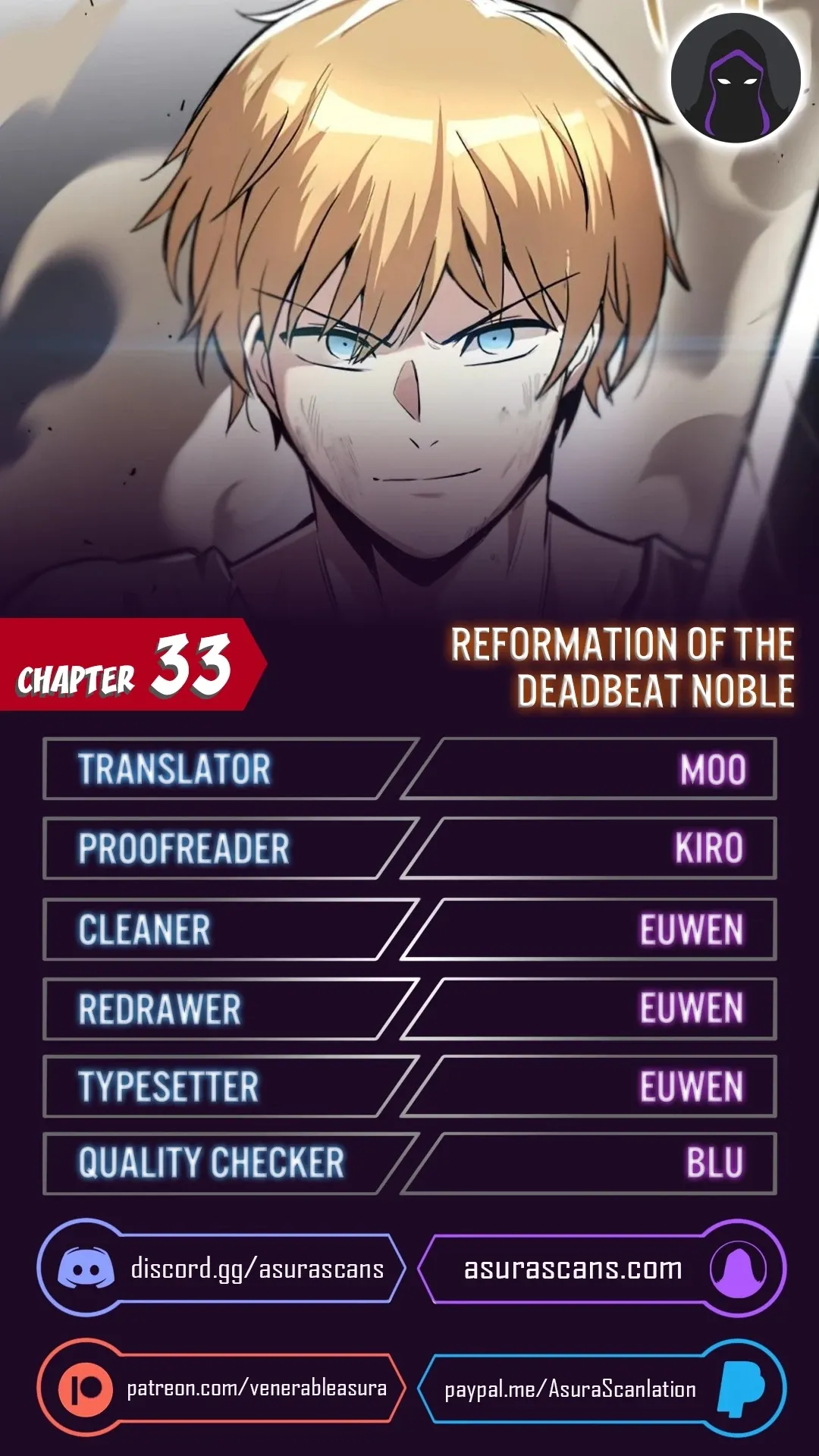 Reformation of the Deadbeat Noble Chapter 33 page 1 - 