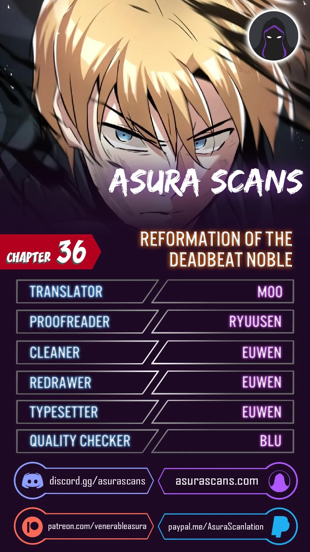 Reformation of the Deadbeat Noble Chapter 36 page 1 - 