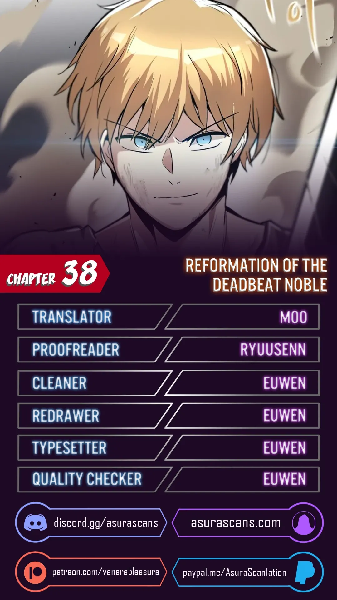 Reformation of the Deadbeat Noble Chapter 38 page 1 - 