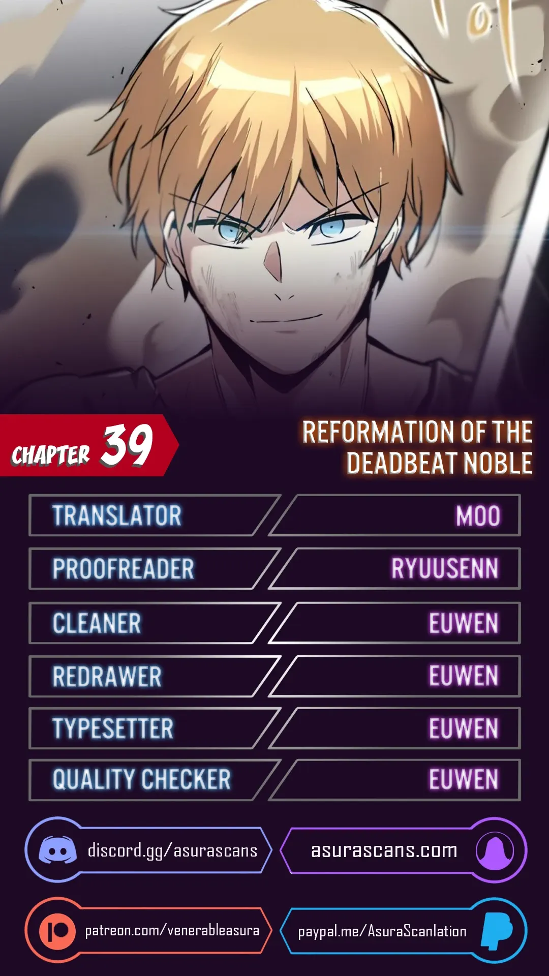 Reformation of the Deadbeat Noble Chapter 39 page 1 - 