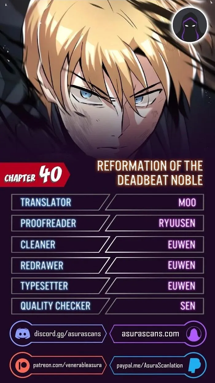 Reformation of the Deadbeat Noble Chapter 40 page 1 - 