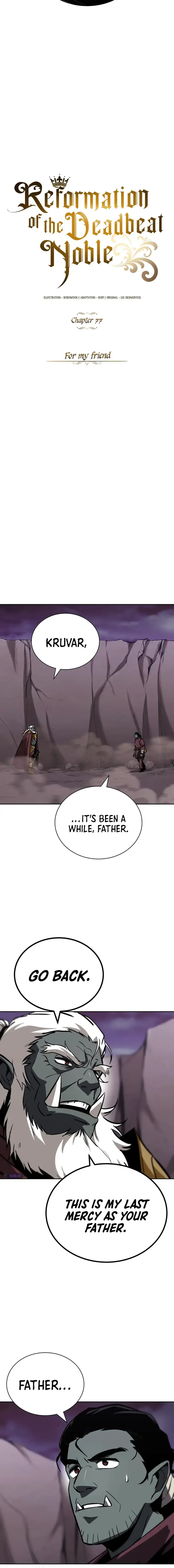 Reformation of the Deadbeat Noble Chapter 77 page 12 - 