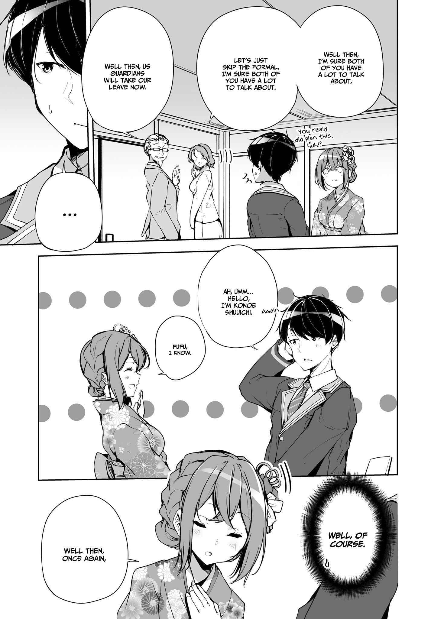 Regarding of My Married Life with a Childhood Friend Whom I Thought was a Boy going Way Too Smoothly. Chapter 1.2 page 5 - 