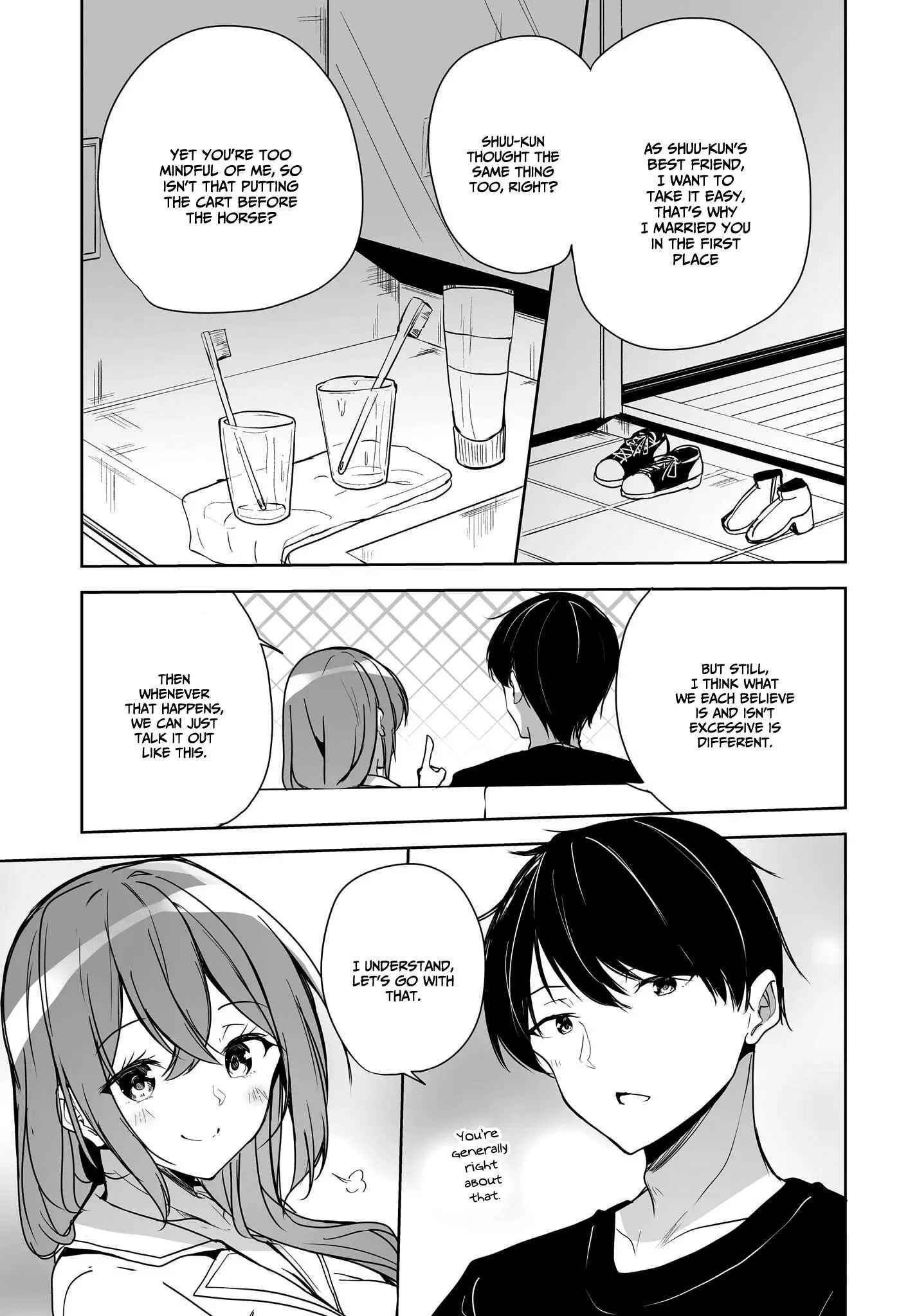 Regarding of My Married Life with a Childhood Friend Whom I Thought was a Boy going Way Too Smoothly. Chapter 2 page 23 - 