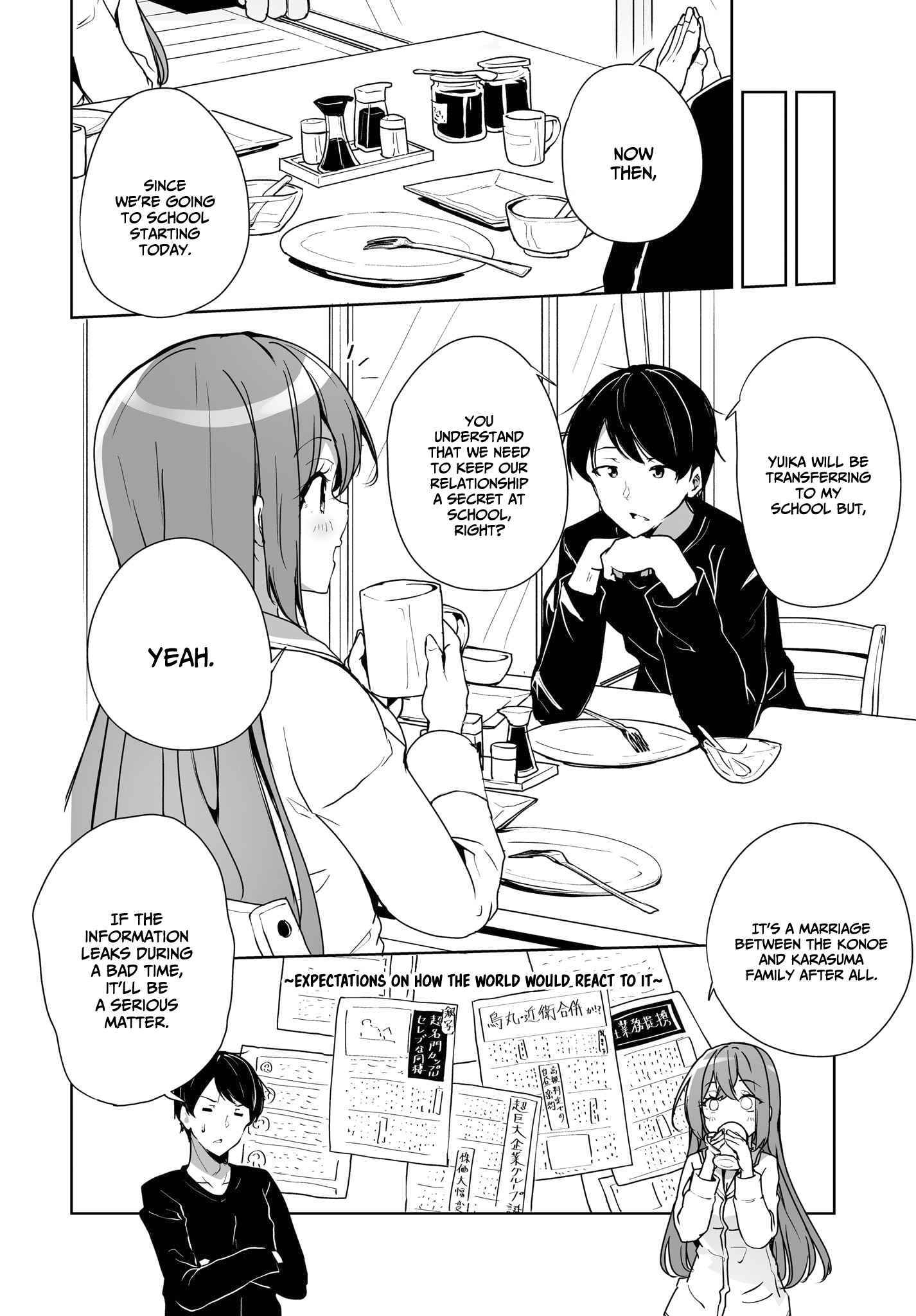 Regarding of My Married Life with a Childhood Friend Whom I Thought was a Boy going Way Too Smoothly. Chapter 3 page 4 - 