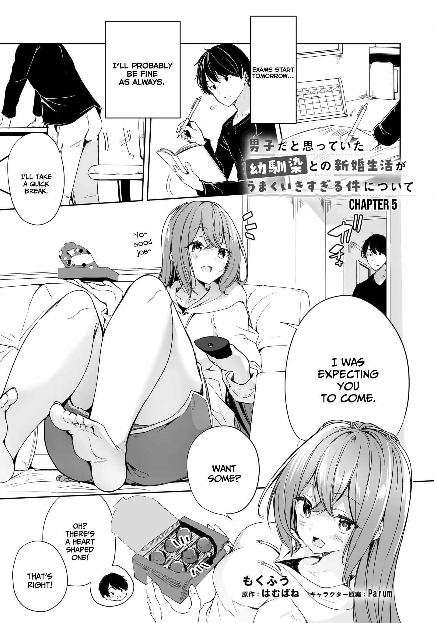 Regarding of My Married Life with a Childhood Friend Whom I Thought was a Boy going Way Too Smoothly. Chapter 5 page 2 - 