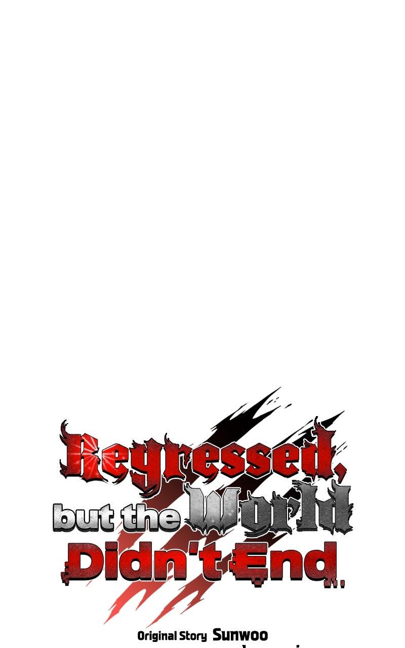 Regressed, but the World Didn