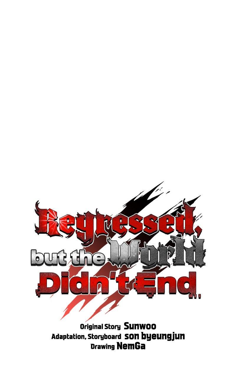 Regressed, but the World Didn