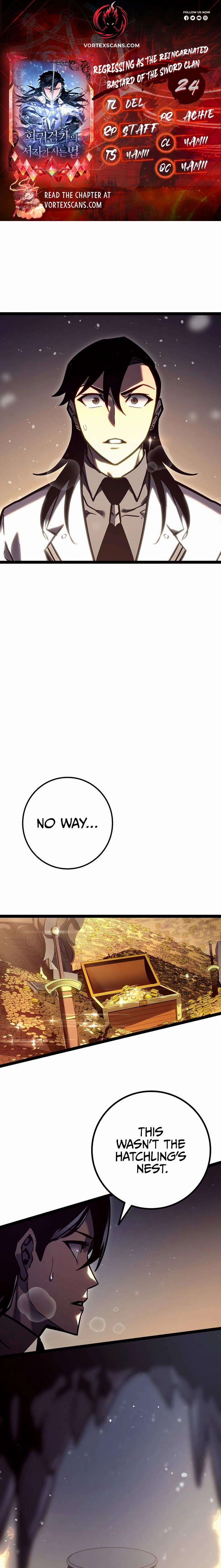Regressing As The Bastard Of The Sword Clan Chapter 24 page 1 - 